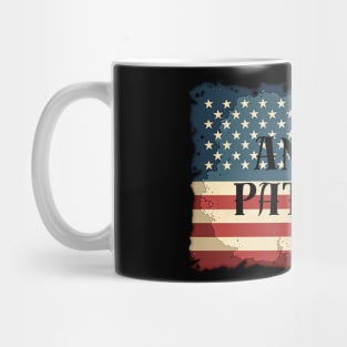 Angry Patriot: Distressed Stars & Stripes Mug
